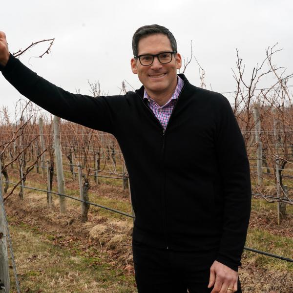 Alumnus Bruce Schneider profiled in the New York Times: "He's in a Cab Franc State of Mind"