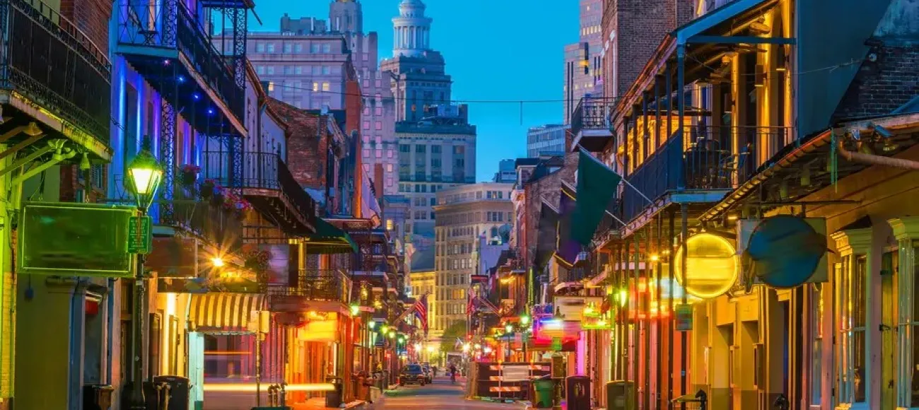 "Bourbon Street, Shutterstock"