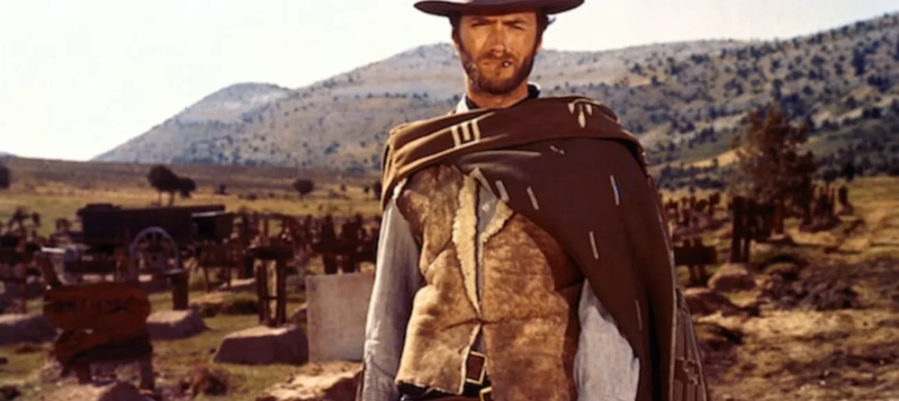 "Clint Eastwood in the Good, The Bad, and The Ugly"