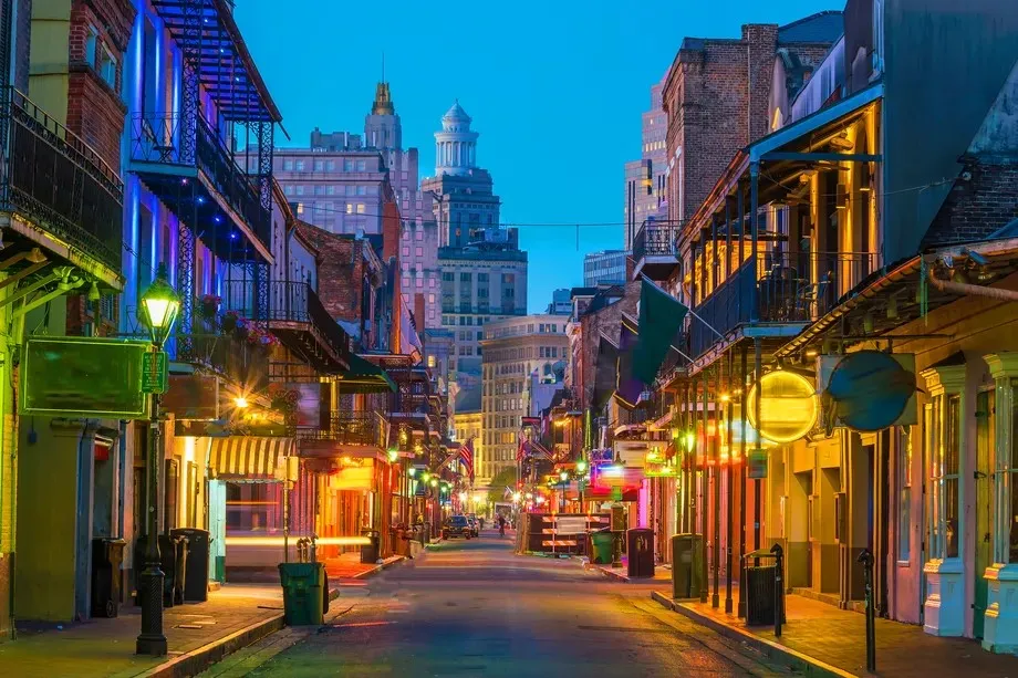 "Bourbon Street, Shutterstock"