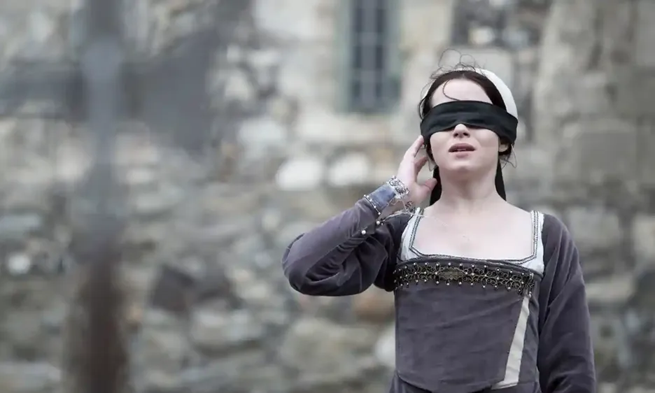 "Wolf Hall: Claire Foy as Anne Boleyn. Photograph: Giles Keyte/BBC/Company Productions Ltd"