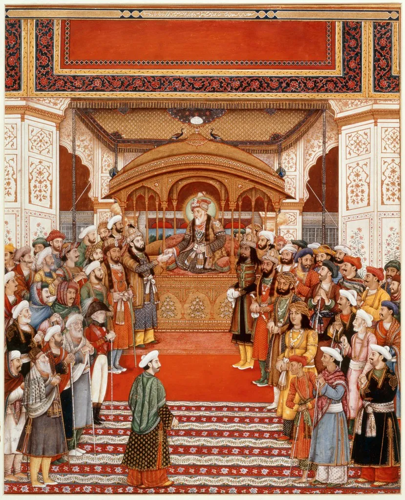"Durbar at Delhi of Akbar II (1806-1837)"