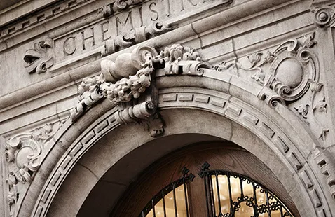 "Image of Busch Hall architecture"