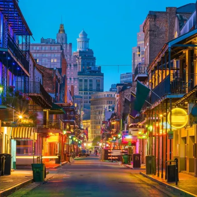 "Bourbon Street, Shutterstock"