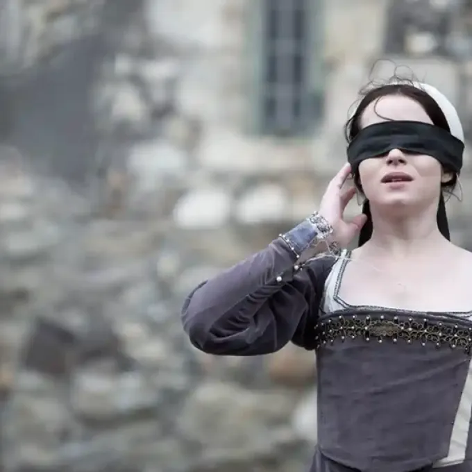 "Wolf Hall: Claire Foy as Anne Boleyn. Photograph: Giles Keyte/BBC/Company Productions Ltd"