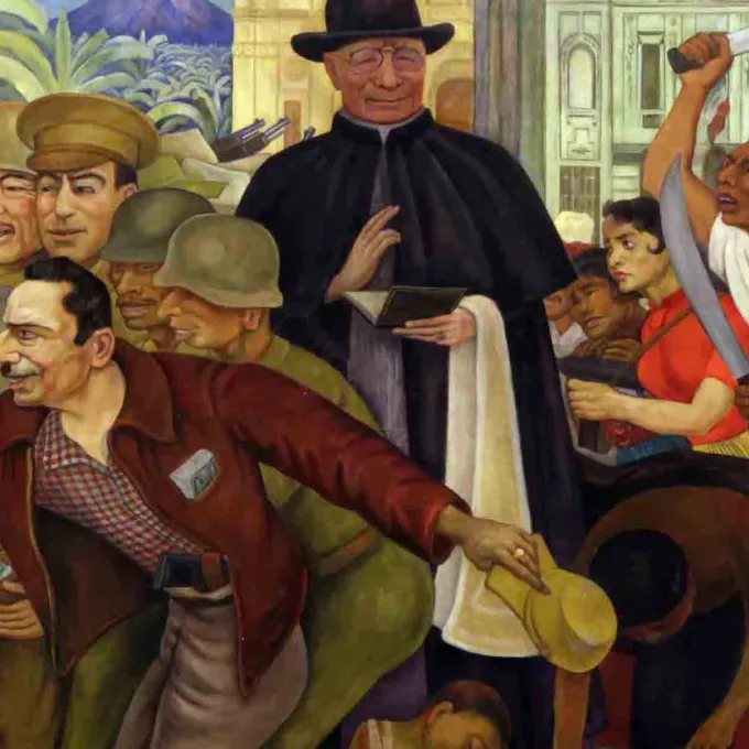 "'Gloriosa victoria' by Diego Rivera"