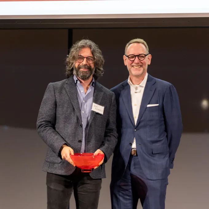 "Ulug Kuzuoglu receives the 2025 Provost Excellence in Research Award"