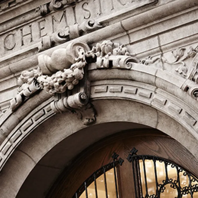 "Image of Busch Hall architecture"